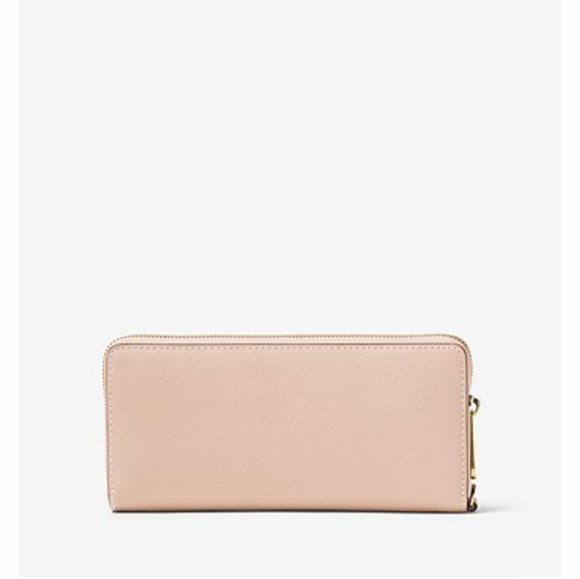 NWT Michael Kors Leather Continental Wristlet